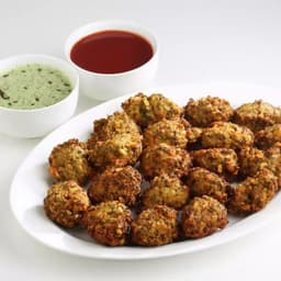 Cabbage Cilantro Pakodi
