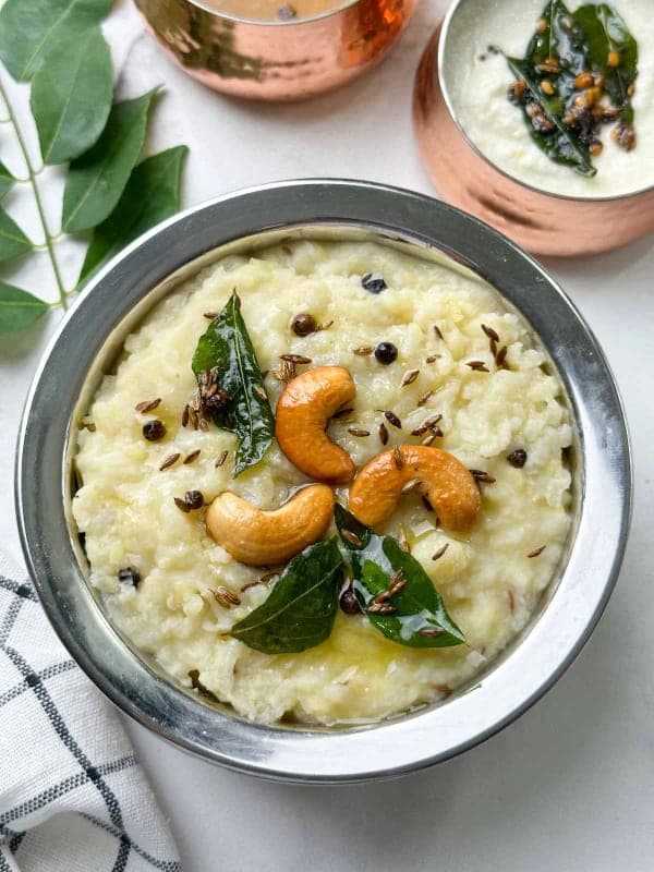 Ghee Cashew Pongal