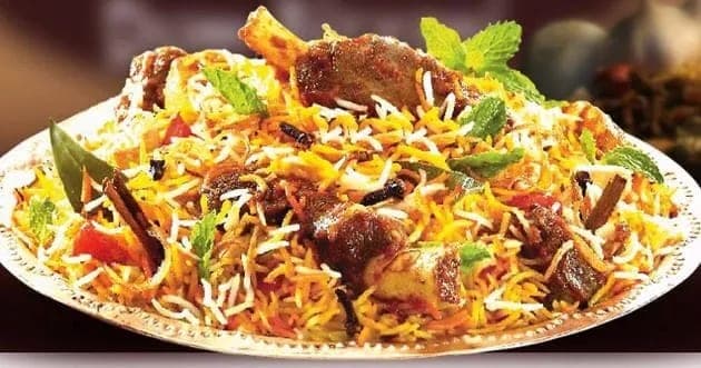 Goat Dum Biryani
