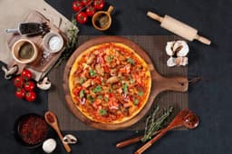 Paneer Tikka Pizza